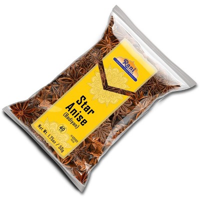 Eco-Friendly Whole Star Anise Pods 1.75oz - Aromatic Spice for Culinary Delights