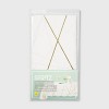 Gold Metallic Geo Print Rectangular Table Cover - Spritz™ - 3 of 3