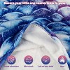 Catalonia Kids Flannel Blanket Mermaid Tail, Ultra Soft Plush Sleeping Bag Snuggle Blanket for Girl Toddlers, Cozy Gift - 3 of 4