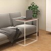 vidaXL Side Table Black Engineered wood, iron Medium Durable - 2 of 4