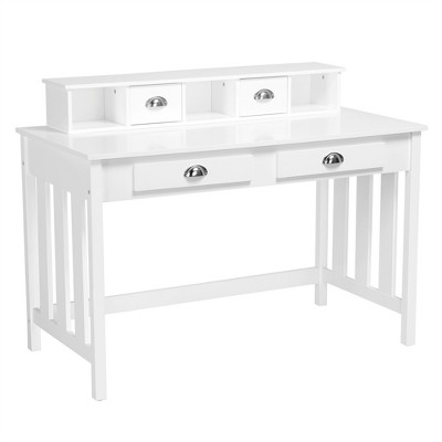 Yaheetech Writing Computer Desk Modern Work Station Removable Floating Organize