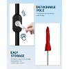 Garvee 9FT Patio Umbrella with Crank Lift and Push Button Tilt, Outdoor Umbrella with 8 Sturdy Ribs, UV-Resistant & Waterproof - 4 of 4
