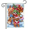 Briarwood Lane Winter Christmas Garden Flag 12x18 For Outdoor Festive Pups For Christmas Garden Flag Flags For Outside - 2 of 4