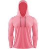 Lars Amadeus Men's Lightweight Long Sleeves Workout Athletic Hooded Pullover Shirt - 2 of 4