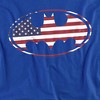 Men's Batman American Flag Oval T-Shirt - 2 of 4