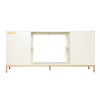 Marradi Touch Screen Electric Fireplace with Media Storage - FR1222356 - White - SEI - 4 of 4