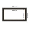 Amanti Art Accent Bronze Narrow Framed Magnetic Dry Erase Board - 4 of 4