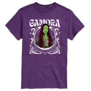 Men's - Marvel - Guardians of the Galaxy Gamora Art Nouveau Short Sleeve Graphic T-Shirt - 1 of 3