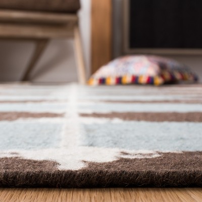 Handmade Geometric Multicolor Wool Flatweave Area Rug, 3' x 5'