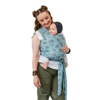  Ergobaby Embrace Cozy Newborn Essentials Baby Carrier Wrap  (7-25 Pounds), Ponte Knit, Blush Pink : Baby