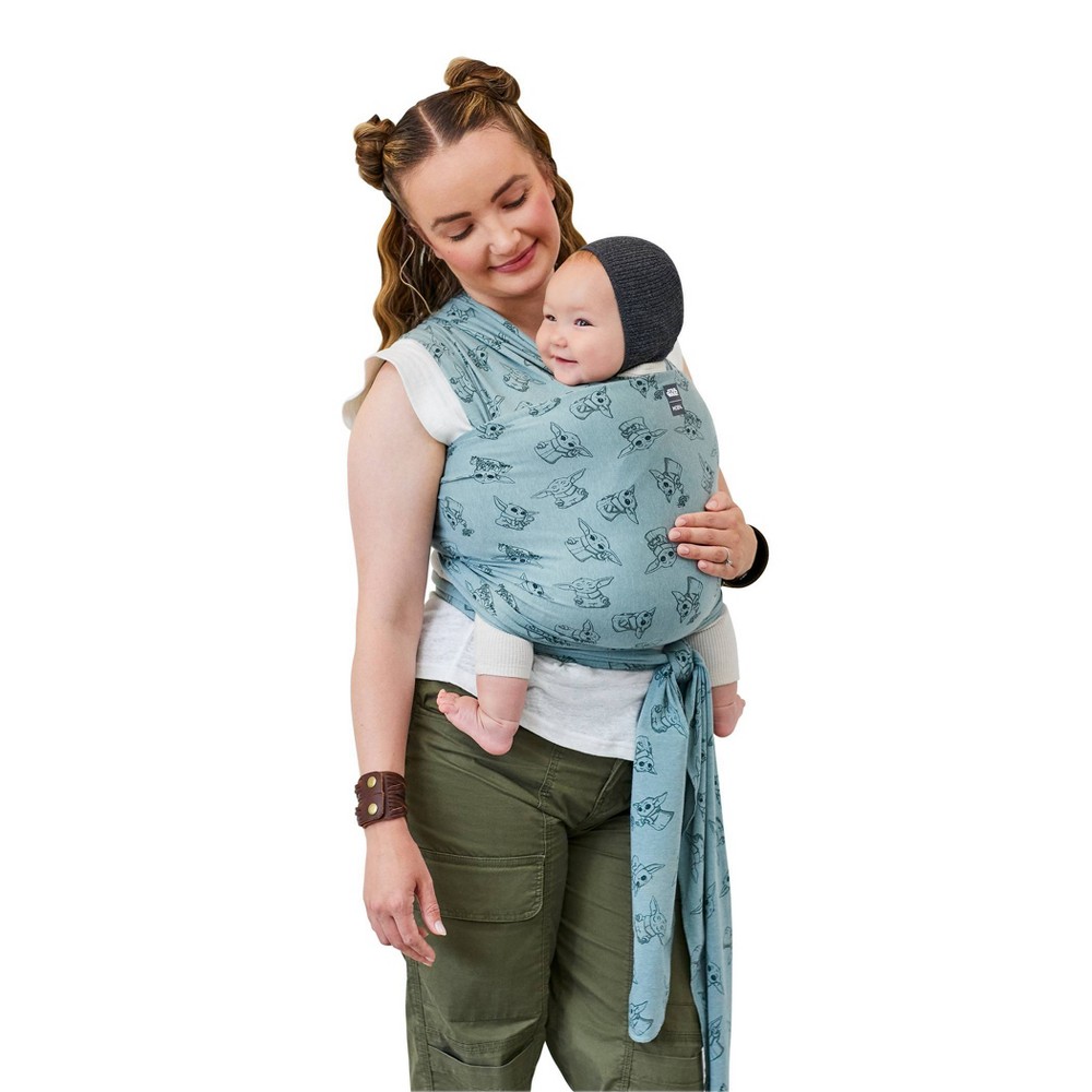 Photos - Baby Safety Products Moby Wrap Feather Knit Baby Carrier - Playful Padawan