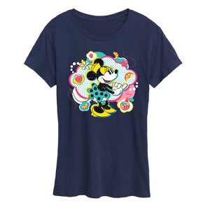 Women's - Disney - Minnie Pop Cloud Short Sleeve Graphic T-Shirt - 1 of 4