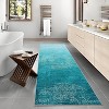 Washable Rug, Plush 350gsm Pearl Velvet Rug with Non-Slip TPR Backing, Foldable Carpet for Bedroom, Kitchen, Entryway, Pet-Friendly - 2 of 4