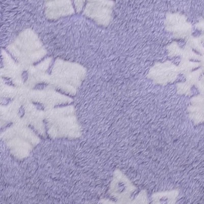 embossed snowflake - lilac