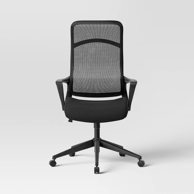 Comfort Office Chair Black - Room Essentials&#8482;, 4 of 9