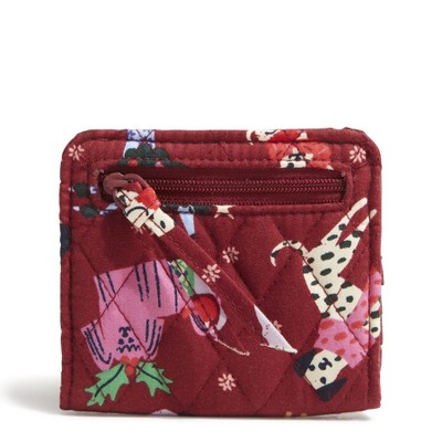 Vera Bradley Women's Outlet Cotton Essential Small Wallet