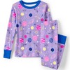 Lands' End Kids Pattern Snug Fit Pajama Set - 3 of 3
