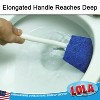 Lola Products Bath & Toilet Bowl Scrubber Brush w/Comfort Handle & Hang Hole. Non-Scratch, Removes Rings w/Scrubbing Pad, 2 Pack - 2 of 4