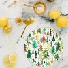 Ninola Design Colorful Christmas Trees Yuletide Cutting Board - Deny Designs - 2 of 3