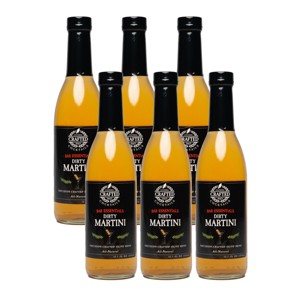 Crafted Cocktails Premium Dirty Martini Mix: 6 Pack, 12.7 FL OZ Each: Handcrafted with Premium Ingredients, Bartender: Approved for Balanced Cocktails - 1 of 4