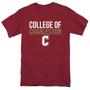Men's College of Charleston Official Stacked T-Shirt - 1 of 4