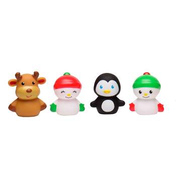 Magic Years Finger Puppets Bath Toy - Christmas - 4pc