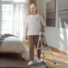 VEVOR Folding Hemi Walker,One Arm Folding Walker with 6 Level Height,Lightweight Aluminum | Side One-Hand Style Mobility Aid,Up to 350LBS,Black&Silver - 2 of 4