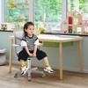 Tangkula Kids Desk Chair Adjustable Height Children Study Chair w/ Auto Universal Casters Gray - 2 of 4