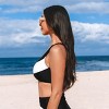 Women's Colorblocked Design One Shoulder Bikini Top - Cupshe - image 4 of 4