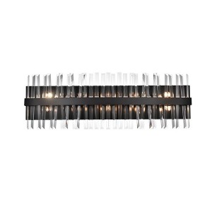 Elegant Lighting Serephina 10 - Light Vanity in  Black - 1 of 4