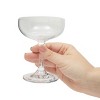 Juvale Set of 6 Vintage Coupe Cocktail Glasses for Wedding Gifts, Housewarming, Bar Accessories, 7oz - 4 of 4