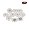 Unique Bargains Alloy Invisible Durable High Hardness Buckle Fasteners Press Studs Buttons 5 Pcs - 3 of 4