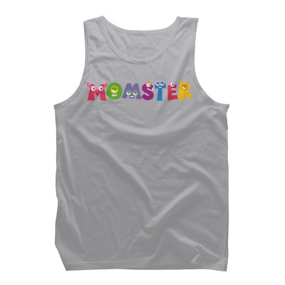 Men's Design By Humans Cute Momster Cartoon Monster By averilshop Tank Top
