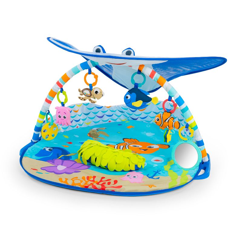Disney Baby Finding Nemo Mr. Ray Ocean Lights &#38; Music Activity Play Gym, 1 of 22