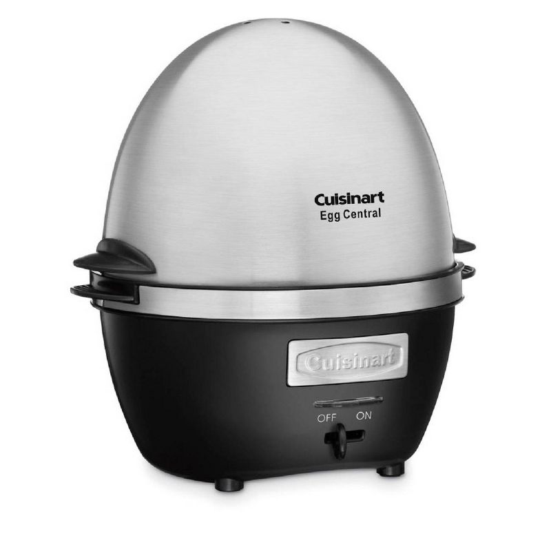 Cuisinart Egg Central - Black w/ Brushed Stainless Steel Lid - CEC-10, 5 of 7