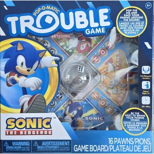 Sonic the Hedgehog Trouble Game - 1 of 1