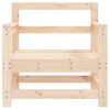 vidaXL Patio Chairs 2 pcs Solid Wood Pine - 4 of 4
