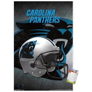 Trends International NFL Carolina Panthers - Helmet 16 Unframed Wall Poster Prints - 1 of 4