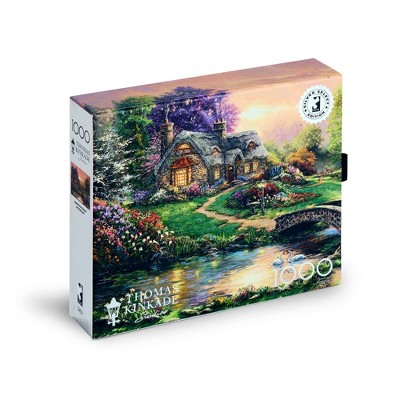 Buffalo Games Thomas Kinkade Sweetheart Retreat Jigsaw Puzzle - 1000pc