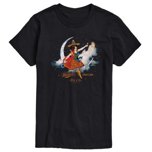 Men's - Miller High Life - Celestial Woman In Moon Short Sleeve Graphic T-Shirt - 1 of 4