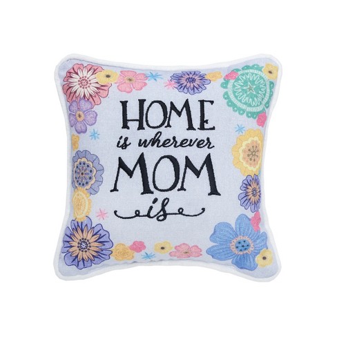 C&f Home 8 X 8 There's No Place Like Grandma's House Printed And  Embroidered Petite Size Accent Throw Pillow : Target