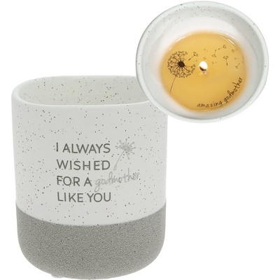 Pavilion Gift Company - Godmother Like You - 10 oz - 100% Soy Wax Reveal Candle Scent: Tranquility - Flame Candles