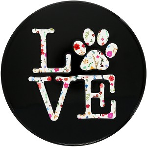 Pavilion Gift Company - Love - 7.75" Ceramic Trivet - Trivets - 1 of 4