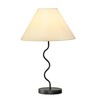 Brightech Squiggle Mid-Century (Includes LED Light Bulb) Table Lamp Matte Black - 3 of 4