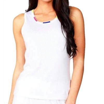 Women's Crew Neck Tank - ANGEL