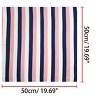 INSPIRE CHIC Women's Stripe Print Wrap Scarves Head Scarf Kerchief Neckerchief 1 Pc - 3 of 4