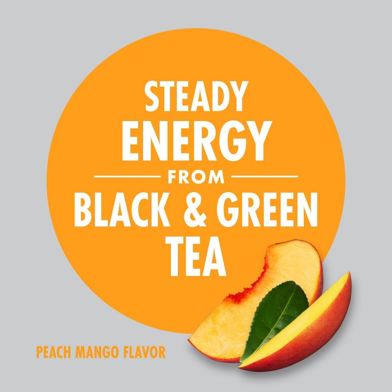 V8 +ENERGY Peach Mango Energy Drink - 6pk/8 fl oz Cans, 2 of 14