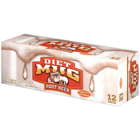 Mug Diet Root Beer Soda 12pk 12 Fl Oz Cans Target