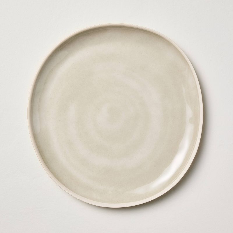 11" Tonal Melamine Dinner Plate Natural/Cream - Hearth & Hand™ with Magnolia, 1 of 5