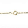 Pompeii3 1/5Ct Diamond Solitaire Necklace Bezel Pendant Available in White Or Yellow Gold - 3 of 4